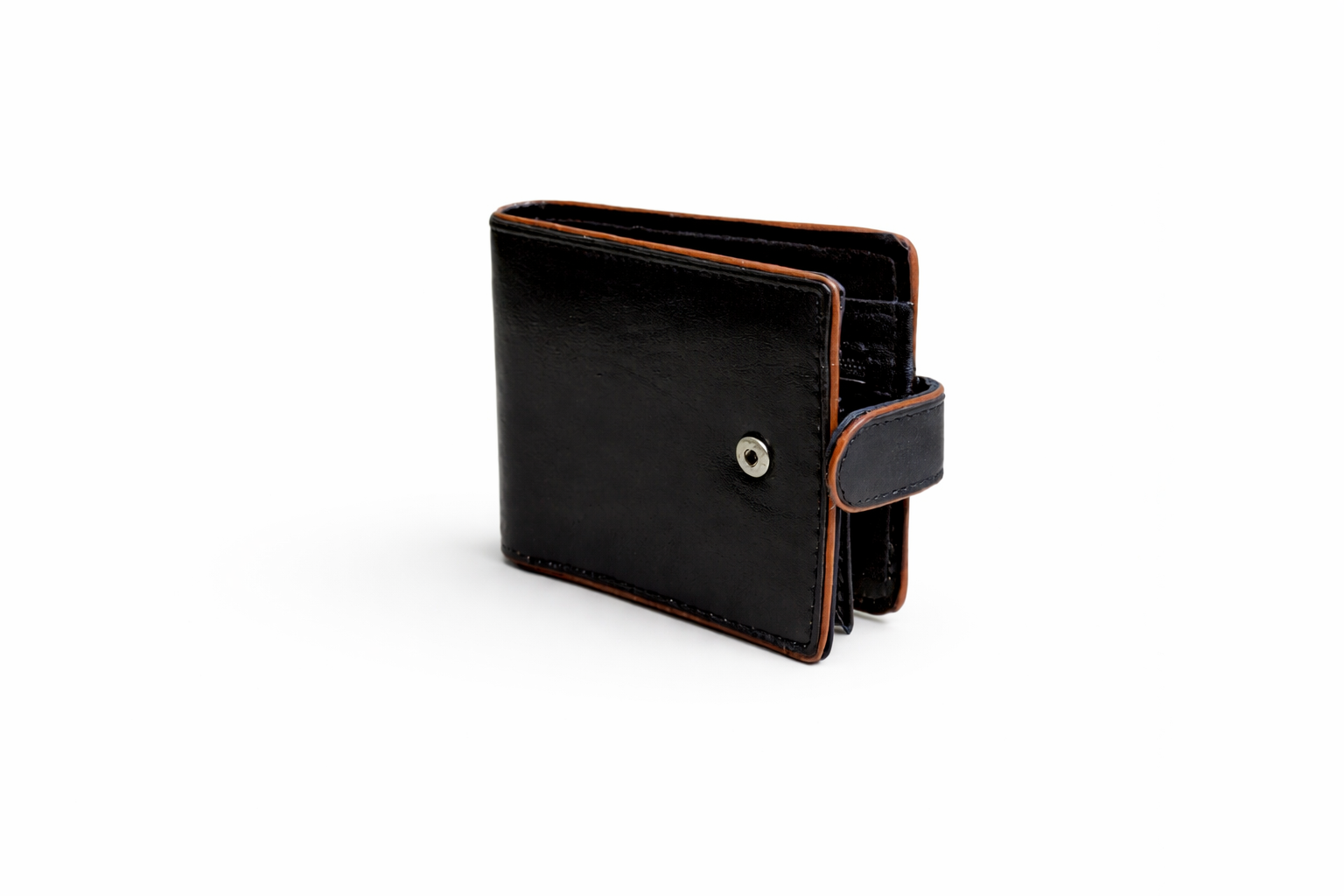 Classic Leather Wallet – Black